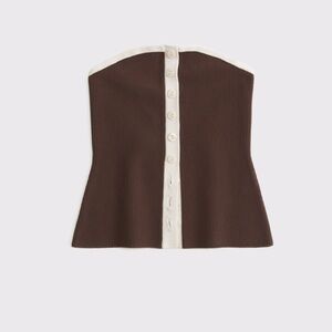 Abercrombie & Fitch | Strapless Knit Top